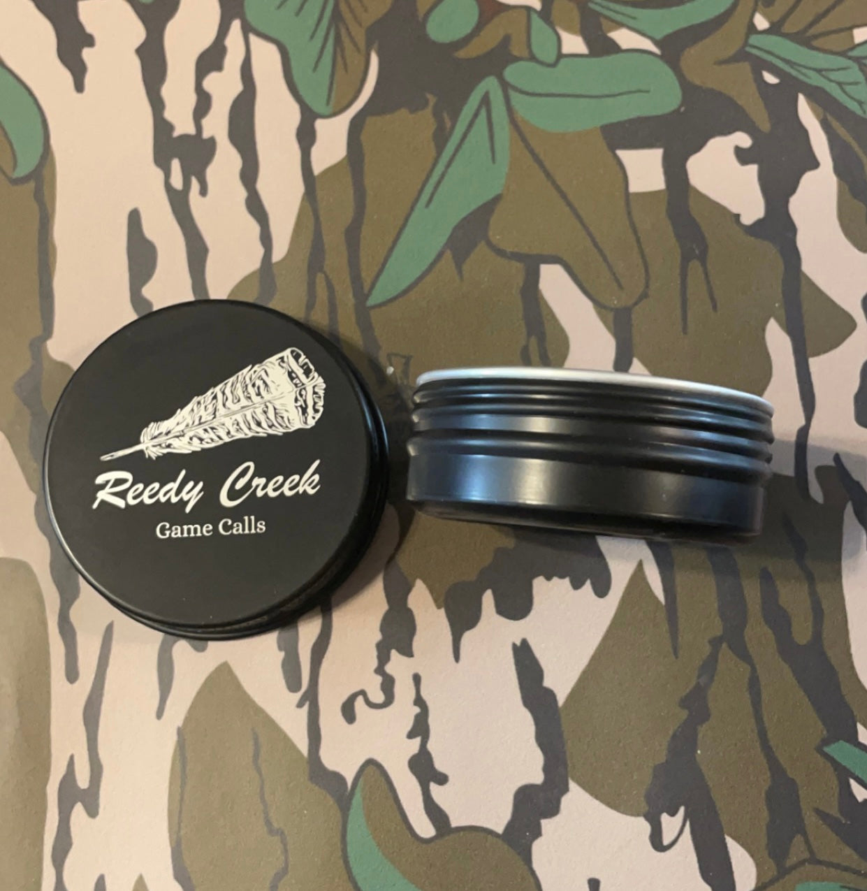 Mouth Call Case With Screw on Lid
